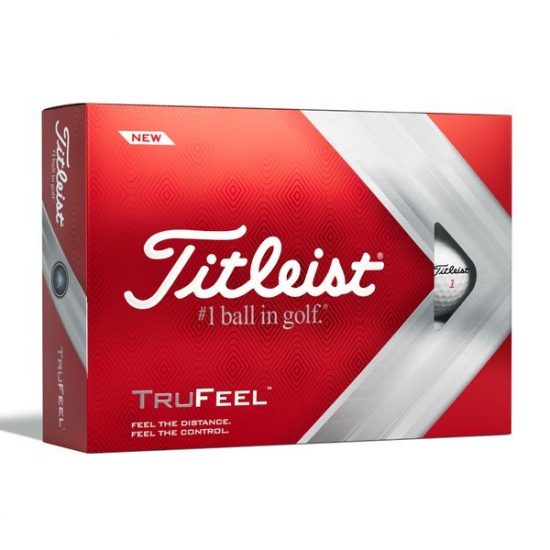 TITLEIST TRUFEEL - 3 DUSIN i gruppen Golfhandelen / Golfballer  / Nye Golfballer hos Golfhandelen Ltd (TRUFEEL HVIT 3)